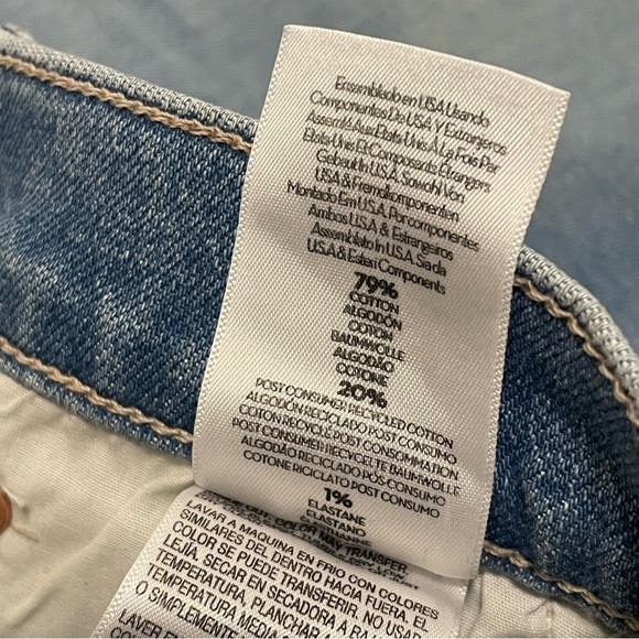 MOTHER The Ditcher Zip Flood Straight Leg Jeans Love On The Beat SZ 27 NWT - Picture 10 of 13